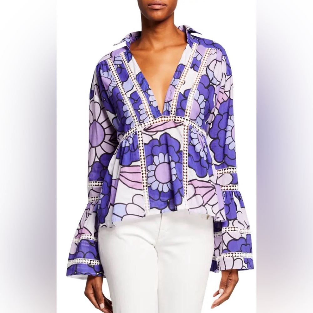 💥PRICE DROP💥 ENID FLORAL-PRINT COTTON SHIRT